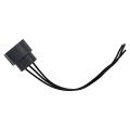 Pigtail Connector For Nissan Cube 2009 2010 2011 2012 2013 2014 J-48817-102 Female 2 Terminal 20 Ga Wire Phosphor Bronze Tin
