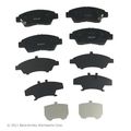 089-1828 Rear Brake Pads Vehicle Specific Fit For Maximum Durability With Precision Cut Edges 