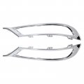 Applianpar Front Driver And Passenger Side Fog Light Trim Molding Chrome For Chrysler 300 2015-2022