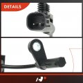 A-premium Abs Wheel Speed Sensor Compatible With Dodge Models Challenger 2011-2020 Coupe Charger 2011-2017 Sedan Rwd Rear