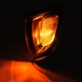 Pair Corner Light Bezel For 2000-2004 Toyota Tacoma Halogen Turn Signal Lamp Driver Passenger Side Yellow Lens Chrome Housing