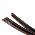Labwork Black 4 Pieces Window Visors Shade Sun Rain Wind Guards Replacement For 2008-2012 Honda Accord Sedan 4-door