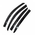 Labwork Black 4 Pieces Window Visors Shade Sun Rain Wind Guards Replacement For 2008-2012 Honda Accord Sedan 4-door
