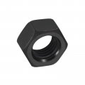 Uxcell 3 4-10 Unc Hex Nuts Carbon Steel Grade 8 Black Oxide Hexagon Nut For Screw Bolt 2 Of Pack