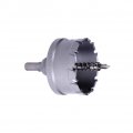 Auniwaig 63mm 2 48 Carbide Hole Cutter 25mm 1 Deep Tct Saw Tipped Opener For 5mm Stainless Steel Metal Plate Aluminum