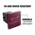 University Of Maryland Eastern Shore Primary Logo Tow Trailer Hitch Cover Plug Insert 2