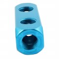 Uxcell Air Compressor 1 4bsp 2 Way Pipe Inline Manifold Block Splitter Connector