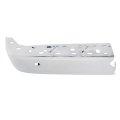 Left Rear Chrome Bumper End Cap Replacement For F150 2021-2023 Single Radar Hole Without Auto Park Sensors