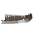 Left Rear Chrome Bumper End Cap Replacement For F150 2021-2023 Single Radar Hole Without Auto Park Sensors