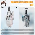 Qazaky Carburetor Carb For 43cc 47cc 49cc 50cc Syx Moto Holeshot Kids Mini Dirt Bike Pit Pocket Rocket Super Atv Quad Go Kart