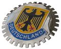 Deutschland Germany Car Grille Badge