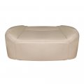 Secosautoparts Replacement Leather Seat Cover In Tan Compatible With 2003-2007 Ford F250 F350 Lariat Xlt Xl Fx