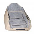 Secosautoparts Replacement Leather Seat Cover In Tan Compatible With 2003-2007 Ford F250 F350 Lariat Xlt Xl Fx