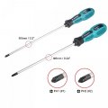 Uxcell Phillips Screwdriver Set Ph1 Ph2 Magnetic Cross Screw Driver 8 Extra Long Round Shaft Cr-v