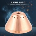 Akozon Plasma Consumables Shield Cup Cap For Max125 Cutting Torch 420168