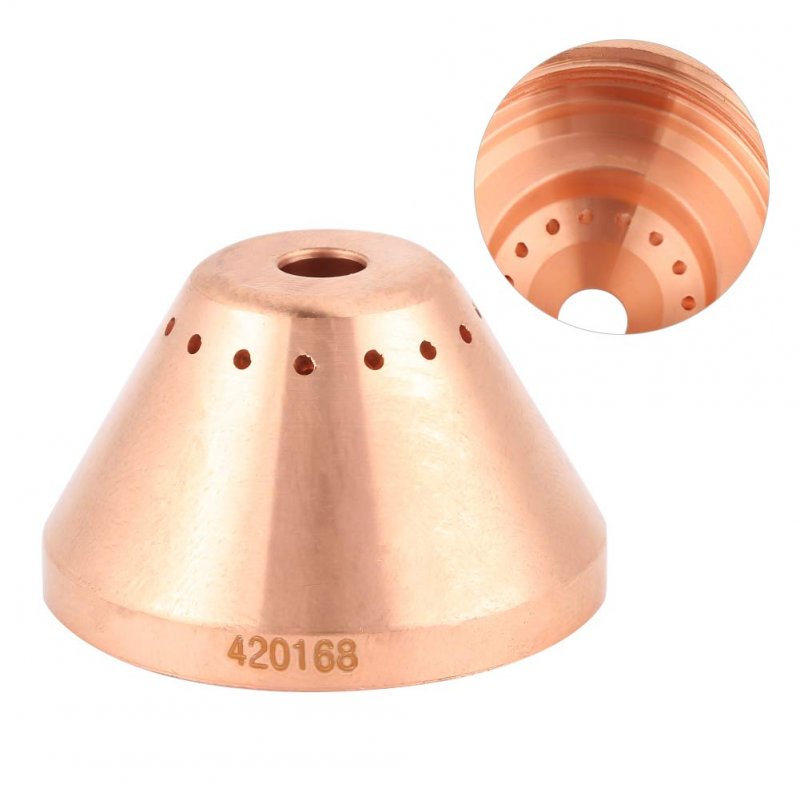 Akozon Plasma Consumables Shield Cup Cap For Max125 Cutting Torch 420168