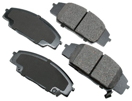 Act829 Ceramic Disc Brake Pad Kit For Passenger Cars Rear Position Grey Color
