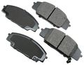 Act829 Ceramic Disc Brake Pad Kit For Passenger Cars Rear Position Grey Color 