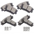 Aintier Automotive Replacement Brake Pads Front Rear Fit For Lexus Es350 2007 For 2008-2018 Toyota Avalon Camry 2007-2017