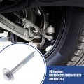 X Autohaux 2 Pcs Eccentric Alignment Camber Bolt For Volkswagen Golf 2010-2021 No Wht000228 1k0501387d Wht001761