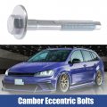 X Autohaux 2 Pcs Eccentric Alignment Camber Bolt For Volkswagen Golf 2010-2021 No Wht000228 1k0501387d Wht001761