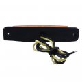 Polarlander 2 Pieces 6 Led Amber Orange Rectangular Side Marker Indicator Rear Lights Lamps Tail Light Trailer Truck Lorry