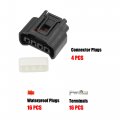 X Autohaux 4 Set Pin No 9098011885 Ignition Coil Connector Adapter Plug Clip Kit Replacement For Scion Xb 2004-2006