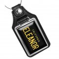 1968 Steve Mcqueen Movie Bullitt License Plate Eleanor Design Keychain Key Ring For Men