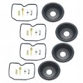 4-pack Carburetor Carb Repair Kits Replacement For Kawasaki Ninja 750r 1987-1990 900r 1984-1986 