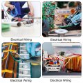 Uxcell Silicone Wire 18awg 18 Gauge Flexible Tinned Copper Electrical Red 10m 32 8ft For Car Audio Automotive Wiring Pv Trailer