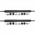 A-partrix 2pcs Front Shock Absorber Car Shocks Auto Fits Chevrolet B7 1993-1998 Chevy C5500 Kodiak 1990-2009 