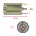 Caltric Compatible With 12 V Starter Arctic Cat Snowmobile Bearcat Widetrack 550 0745-078 0745-129