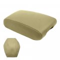 Center Console Lid Armrest Cover Synthetic Leather For Jeep Grand Cherokee 2011 2020 Beige Skin Part Only 