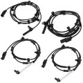 4pcs Abs Speed Sensor Front Rear Left Right Fit For Ram 3500 2017-2018 