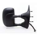 Fit System Passenger Side Towing Mirror For Ford Econoline Van Textured Black Extendable Foldaway Power 