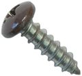 Phillips Pan Sheet Metal Screws Brown 8 X 5 In Stainless Steel 50 Piece Set 