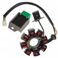 Caltric Stator Regulator Rectifier Compatible With Polaris Sportsman 90 Outlaw 2007 2008 2009 2010 2011 2012 2013 2014 2015