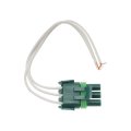 Electrical Connector For Chevy C6500 Kodiak 1997 1998 Plastic Male Pin Terminal Push On Attachment Weatherproof Sealed 