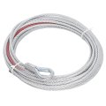 Keenso 4500lbs Stainless Steel Wire Rope 5 5mm Diameter 10m Length Galvanized Cable Fit For Towing Winches 