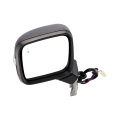 Door Mirror For Jeep Renegade 2015 To 2022 Driver Side Textured Black Power Heated Manual Folding Signal Light Blind Spot 