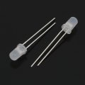 Aexit 100pcs Dc3 0-3 2v Lighting Fixtures And Controls 20ma Bright Led Lamps 5mm Diameter Green Light Emitting Diodes