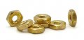 Hex Machine Nuts Brass 10 24 3 8 In Flats X 1 Thick 100 Pieces 