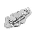 Uxcell Suitcase Briefcase Handbag 90mm Long Metal Toggle Latch Hasp Lock Silver Tone