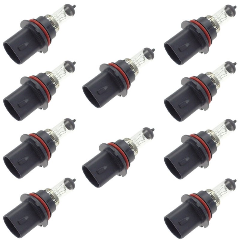 9004-10pk Halogen Capsule Light Bulbs Pack 10 Watts Copper Material