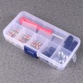 Vosarea 33pcs Tire Valve Tool Core Remover Bike Wrench Repair Caps Tyre Car Disassembler Kit