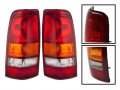 Apa Replacement Tail Light Rear Lamp 1999 2000 2001 2002 2003 Silverado Sierra With Bulbs Included Driver And Passenger Pair