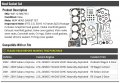 Head Gasket Set Compatible With 1999-2003 Subaru Impreza 2 5l Sohc 16-valve Ej25