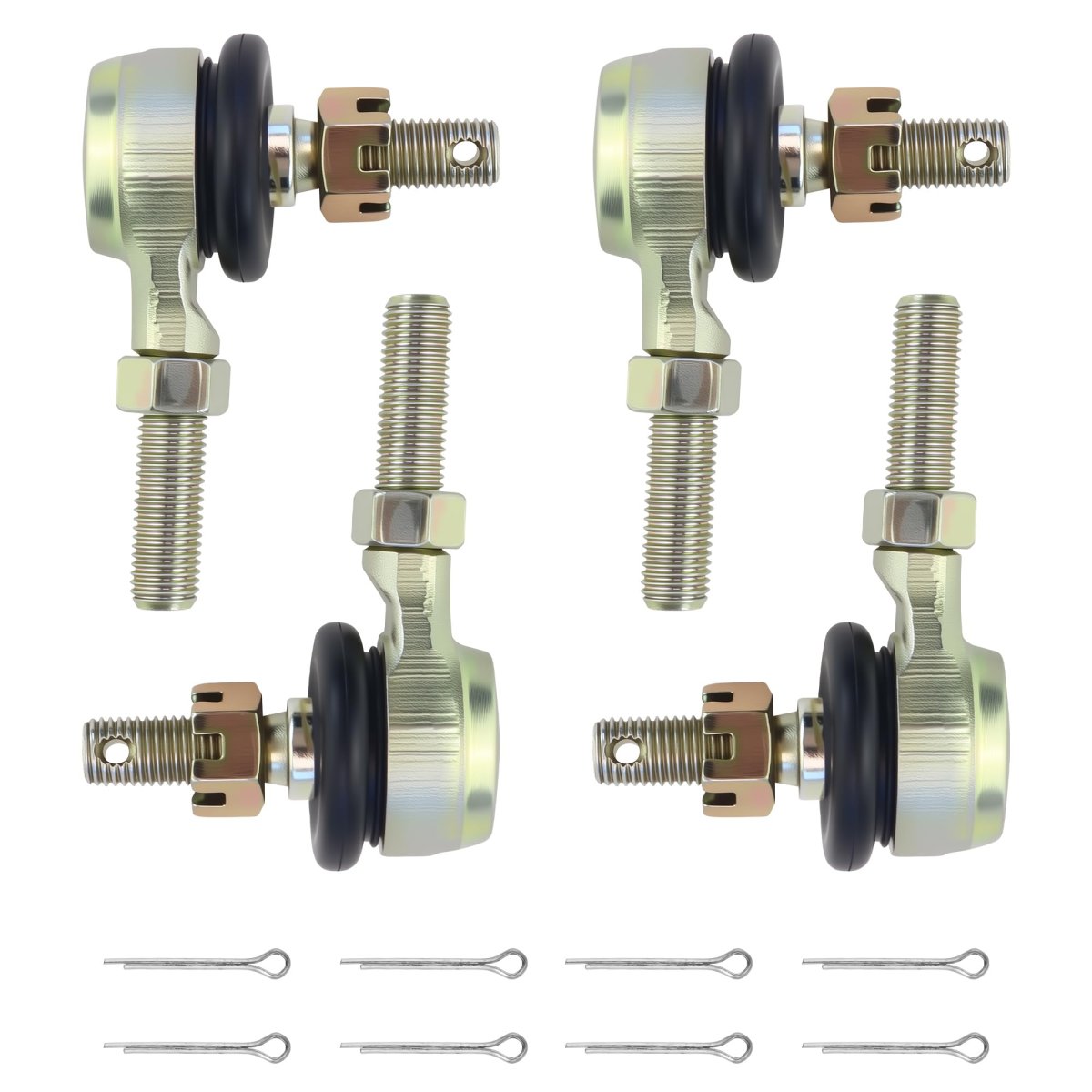 10mm M10 Tie Rod End Ball Joint For 50cc 70cc 90cc 110cc 125cc 200cc 250cc Kazuma Chinese Quad Atv Dirt Bike Go Kart 4 Pack