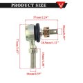10mm M10 Tie Rod End Ball Joint For 50cc 70cc 90cc 110cc 125cc 200cc 250cc Kazuma Chinese Quad Atv Dirt Bike Go Kart 4 Pack
