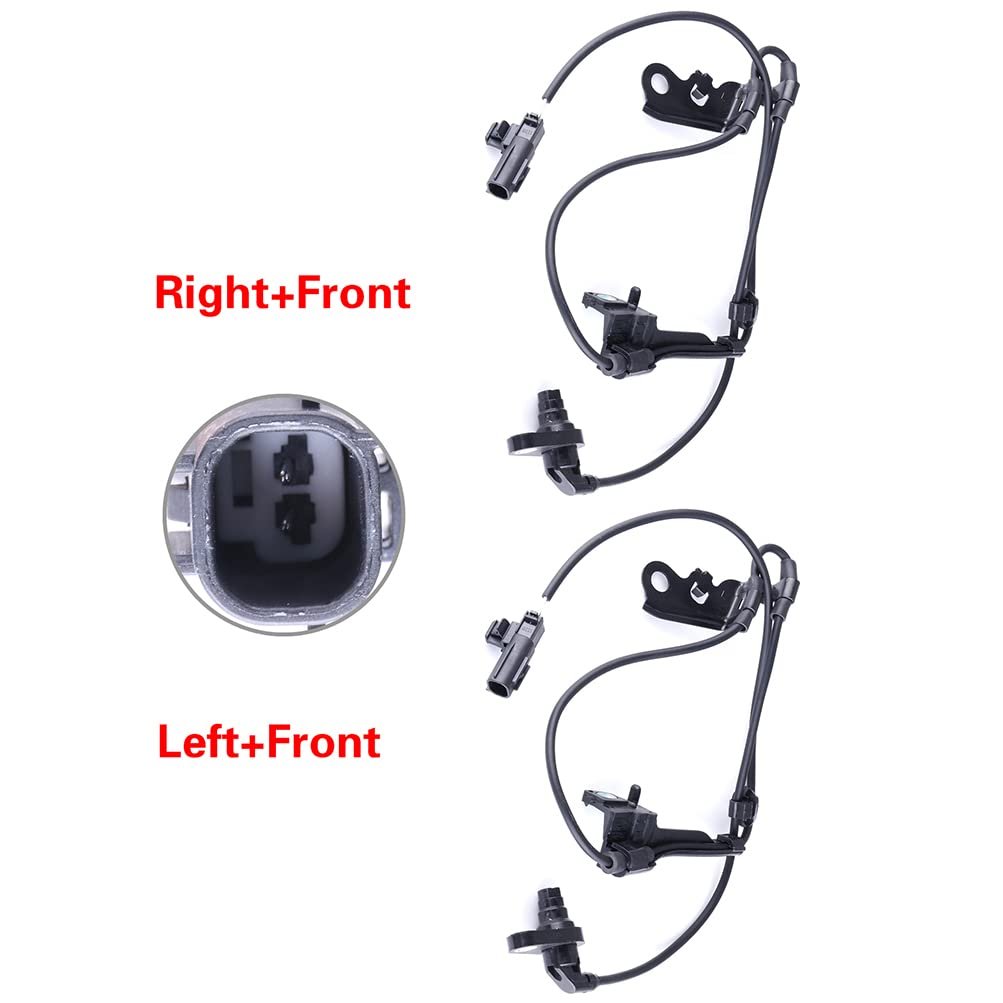 Left Front Abs Wheel Speed Sensor For Toyota Corolla And Matrix 2009 2013 Replaces Als2315 89543 02090